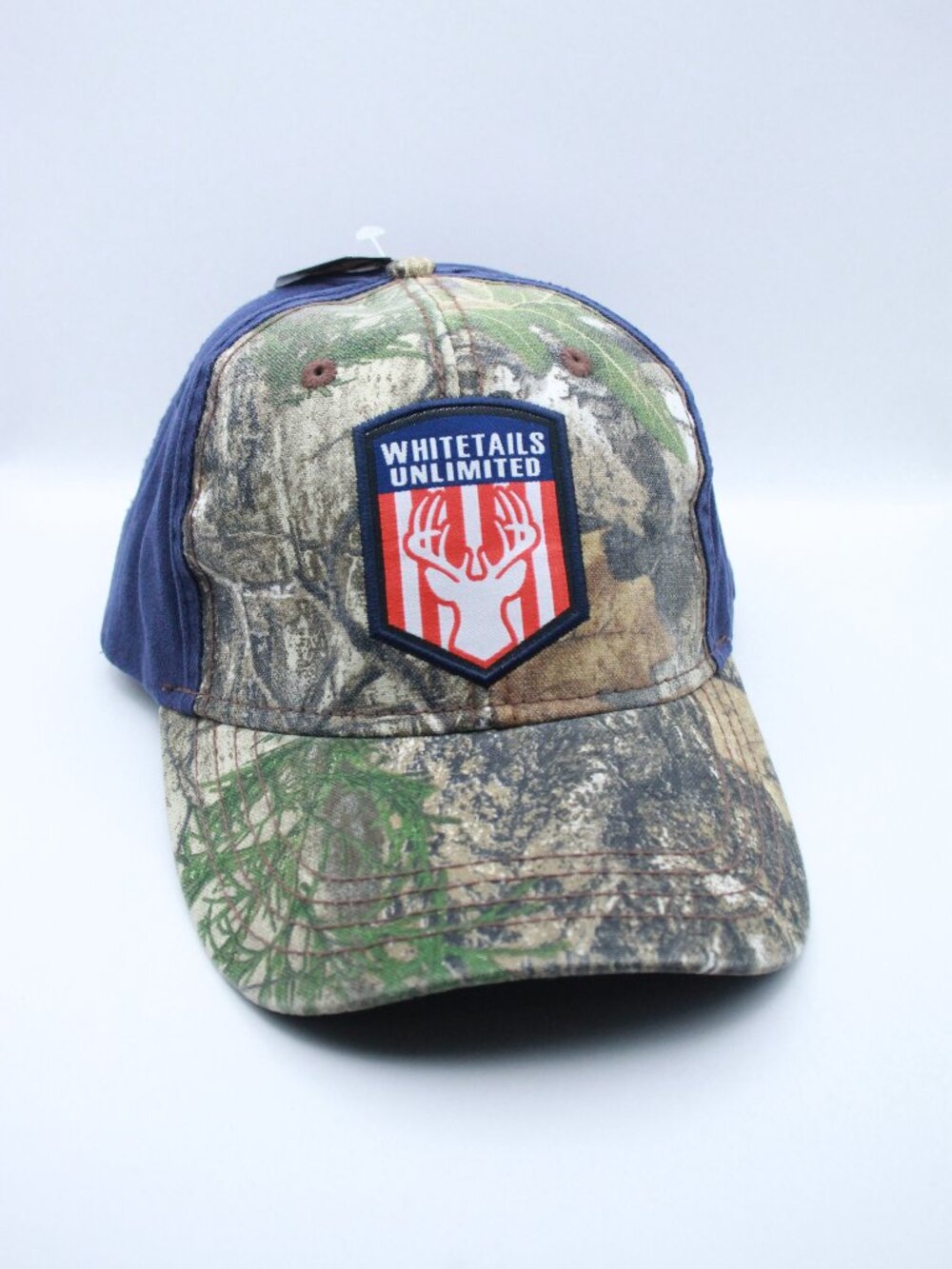 Men's Whitetails Unlimited RealTree Strapback Baseball Cap
